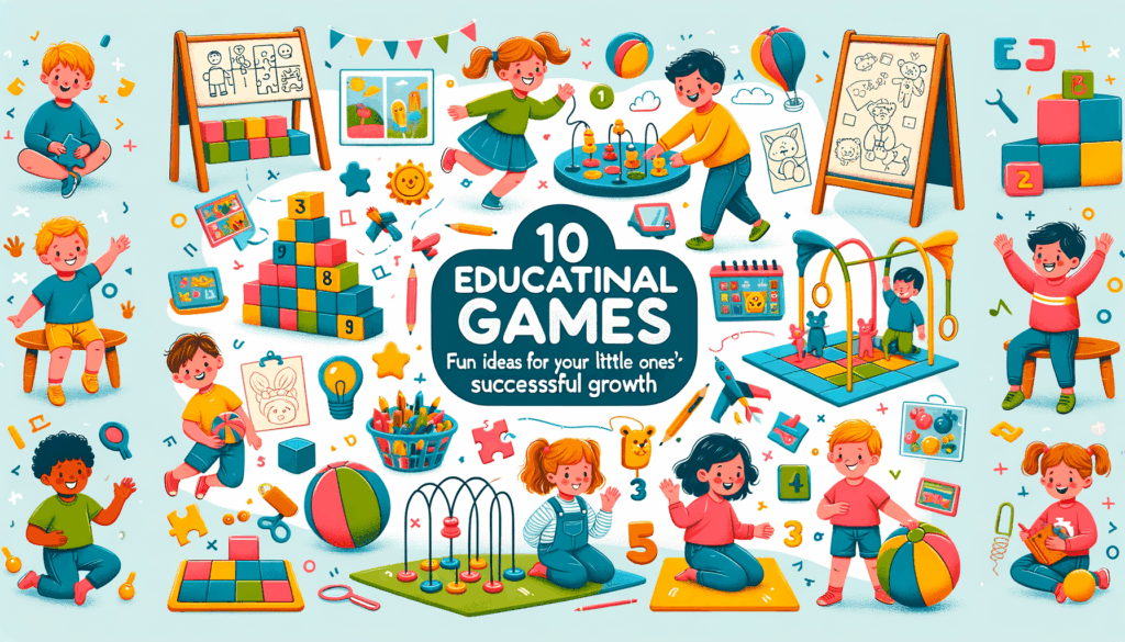 10 развивающих игр для детей 3-5 лет: веселые идеи для успешного роста ваших малышей