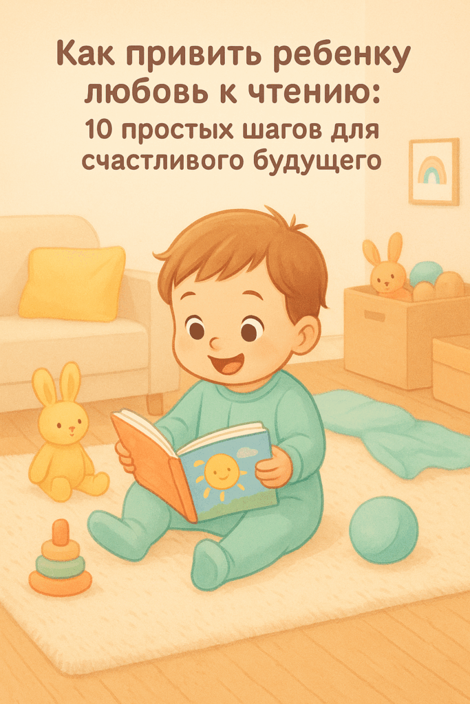 Как привить ребенку любовь к чтению: 10 простых шагов для счастливого будущего
