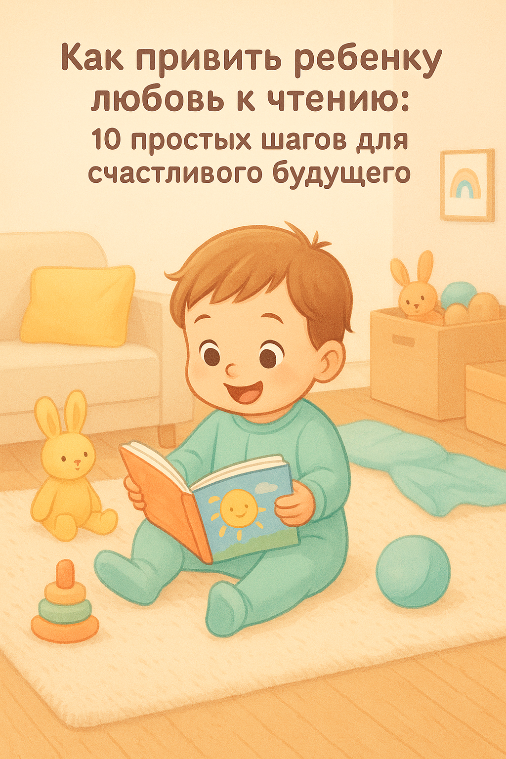 Как привить ребенку любовь к чтению: 10 простых шагов для счастливого будущего
