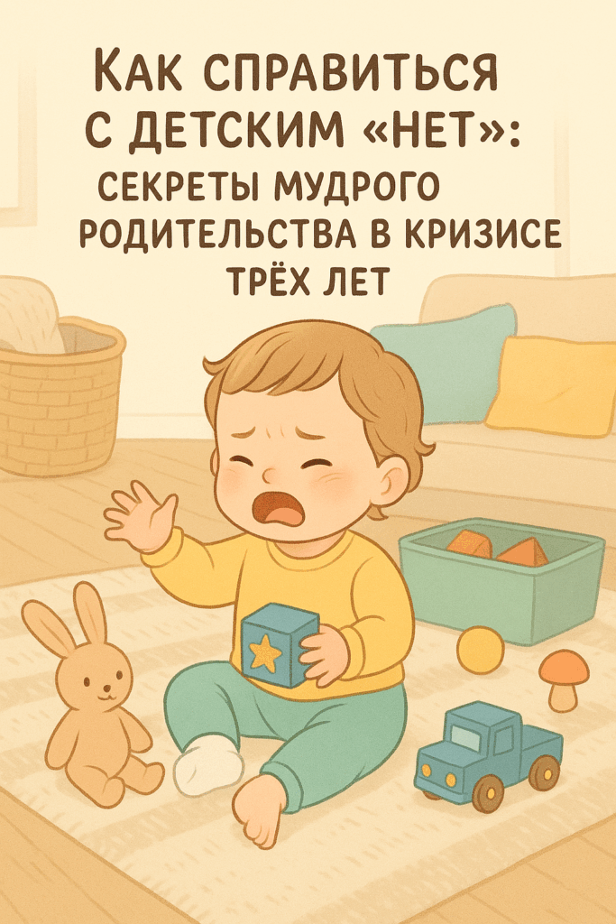 Как справиться с детским «нет»: секреты мудрого родительства в кризисе трёх лет