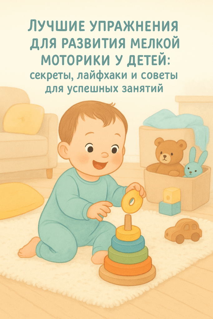 Лучшие упражнения для развития мелкой моторики у детей: секреты, лайфхаки и советы для успешных занятий