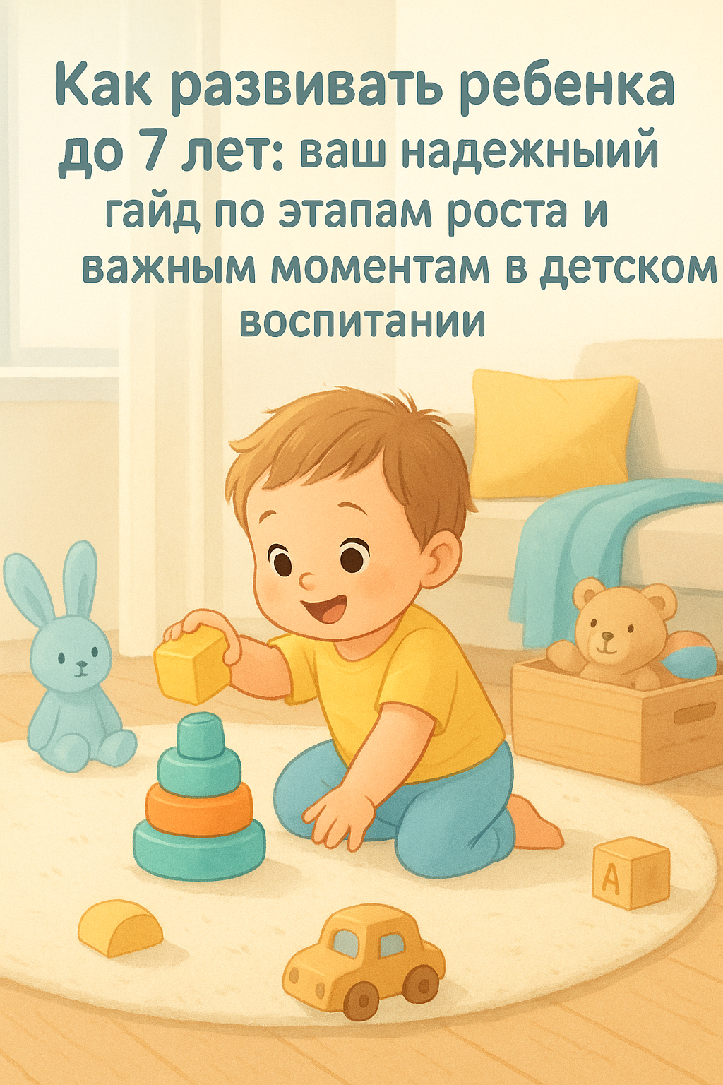 Как развивать ребенка до 7 лет: ваш надежный гайд по этапам роста и важным моментам в детском воспитании